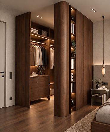kant flat: 2 комнаты, 60 м², Технопарк Элитка, 10 этаж, Дизайнерский ремонт — 2