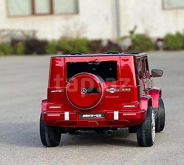 putlu maşın: Uşaq elektrik avtomobili – Mercedes-Benz G-Class AMG üslubunda — 2