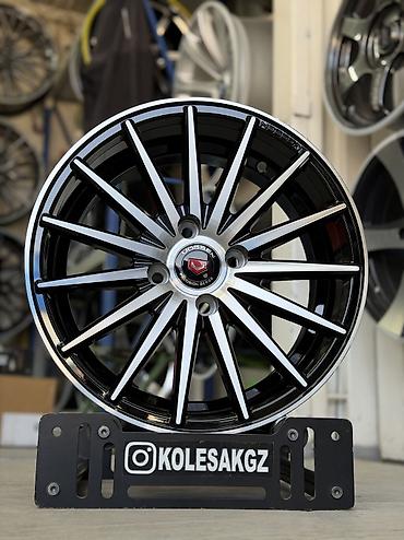 диски 15 4100: Литые диски Vossen, R15, сверловка 4x100. Стильная многоспицевая — 1