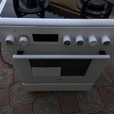 switch 2: Газовая плита Simfer с духовкой - 4 газовые конфорки на стеклянной — 1