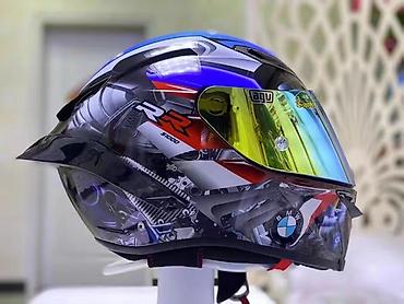 мото шлем: AGV Replika L Razmer. Yenidir Pakofkada.BMV DİZAYN ÜSLUBUNDA Moto kask — 3