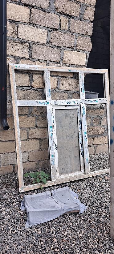 Plastik pəncərələr: İşlənmiş İkiqat şüşə paketi Plastik pəncərə, Еni: 120 sm, Uzunluğu: 170 sm — 4