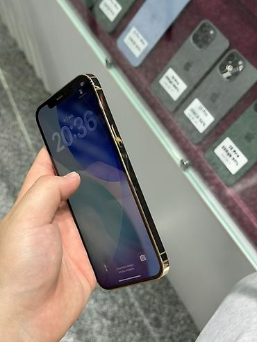 iphone duo: IPhone 12 Pro Max, Б/у, 256 ГБ, Matte Gold, Защитное стекло, Чехол, Кабель, В рассрочку, 93 % — 4
