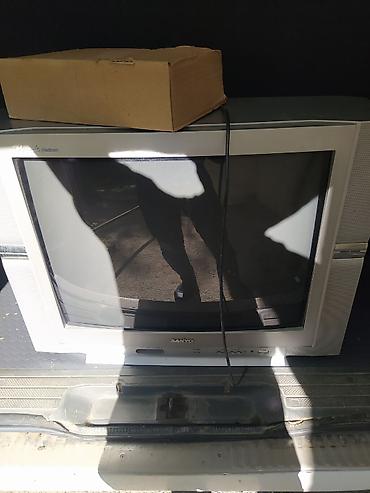ТВ и видео: SANYO CRT televizor - Marka/model: SANYO (ekranda “SANYO” loqosu), ön — 4