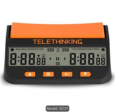 startna puska: Digitalni šahovski sat TELETHINKING GC01 – multifunkcionalni tajmer za — 7
