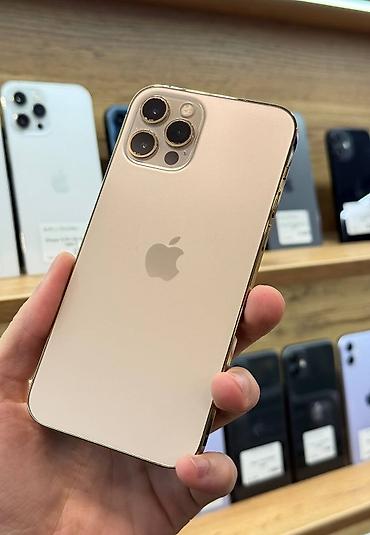 IPhone 12 Pro, 128 GB, Qızılı, Zəmanət, Simsiz şarj, Face ID lalafo.az -da IPhone 12 Pro, 128 GB, Qızılı, Zəmanət, Simsiz şarj, Face ID