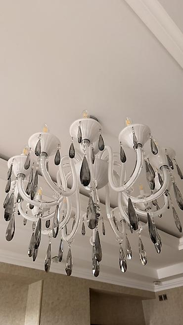 Ev üçün dekor: Çılçıraq, 10 və daha çox lampa — 2