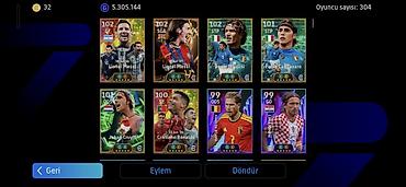 ucuz tablo: EFootball hesabı – güclü komanda və nadir menecerlər - Oyun — 6