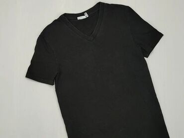 Koszule: Podkoszulka, M (EU 38), stan - Dobry, wzór - Jednolity kolor, kolor - Czarny, Asos