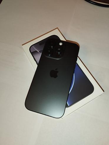 12 pro ikinci el: IPhone 16 Pro, 128 GB, Black Titanium, Simsiz şarj, Face ID, Sənədlərlə — 4