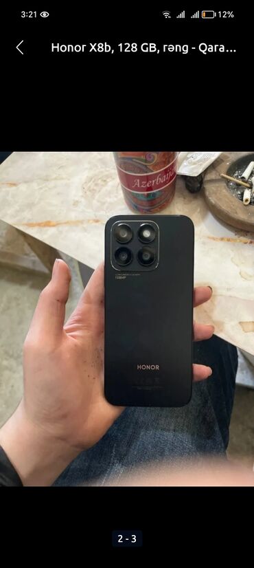 Honor: Honor 8X Max, 128 GB, rəng - Qara, Barmaq izi
