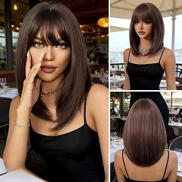 Perike i klipse: Perike – ravna kosa, više stilova i boja Opis: - Moderna kolekcija — 36