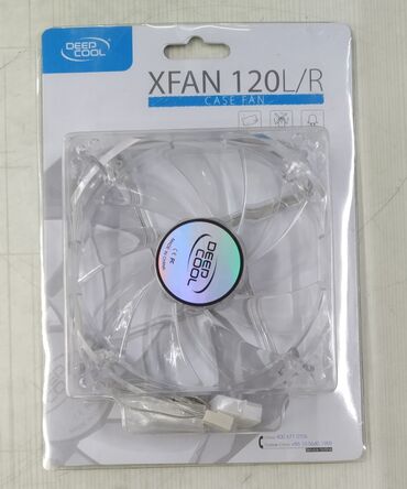 ноутбук с подсветкой: Кулер для дополнительно охлаждения DEEPCOOL XFAN 120. С подсветкой