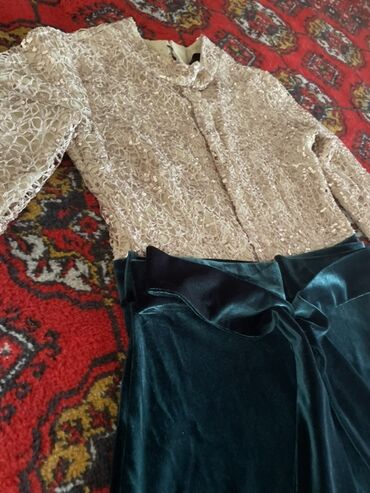 новогодние платья больших размеров: Кече көйнөгү, А-силуэт, Узун модель, Велюр, Жеңдери менен, Пайеткалары менен, M, L