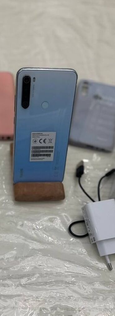 xiaomi mi4: Xiaomi Redmi Note 8T, 64 ГБ, цвет - Белый, 
 Сенсорный, Отпечаток пальца, Беспроводная зарядка