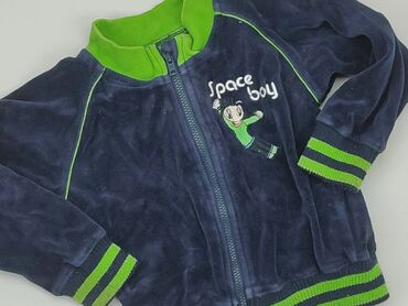 body na roczek dla dziewczynki 86: Sweatshirt, 9-12 months, condition - Good