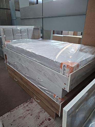 bunk bed: Односпальная кровать, Новый, С матрасом, длина - 200 см — 4