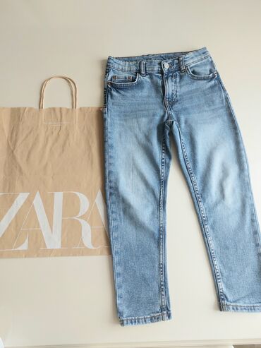 usaq ucun cins pencekler: Джинсы, Для мальчиков, 6 - 7 лет, Zara Kids