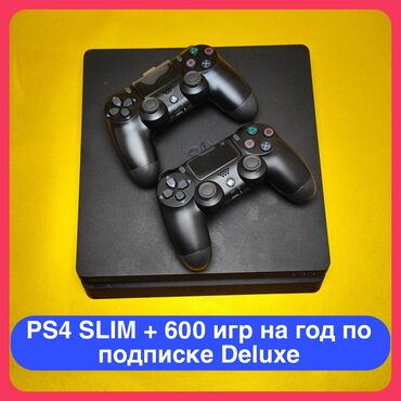 playstation 2 fat: Продается PS4 Slim + 600 игр по подписке Deluxe Продается Playstation