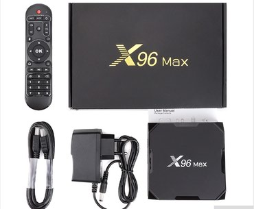 Maxi blue - Srbija: Android TV Box - X96 MAX - 4/32GB DDR4 - S905X2 - Androd 8.1- Novi