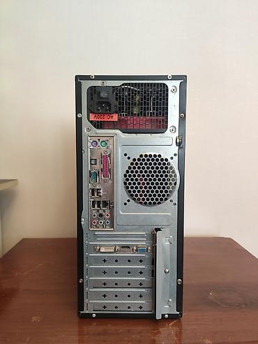 Masaüstü kompüterlər və iş stansiyaları: Xüsusiyyətləri: Ana plata-Asus P5KPL/1600 DDR2 Processor-Pentium Dual — 2