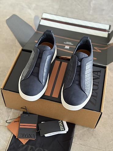 idman salvari: ZEGNA kişi slip-on sneakers Hər ölçü var şəhərdə 300 350 manata — 1