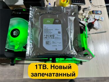 жесткий диск 1tb: Накопитель, Новый, Seagate, HDD, 1 ТБ, 3.5", Для ПК