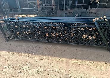 Изготовление перил: Изготовление перил Материал: Кованное железо, Наружные, Бесплатный замер — 202