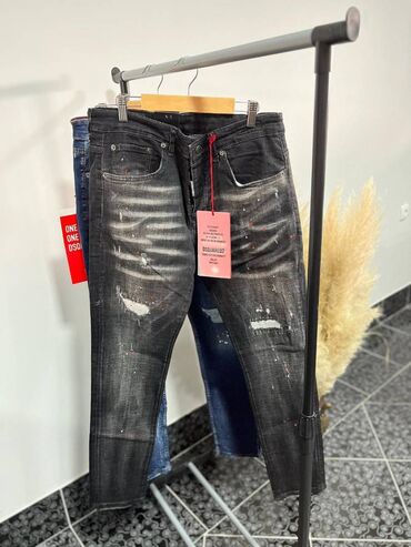 dsquared majice cena: Jeans Desigual, color - Black