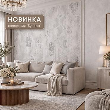 Обои для спальни, гостиной и коридора Светлые спокойные оттенки и
