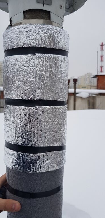 Утепление: УТЕПЛЕНИЕ ДЫМОХОДА!!!утепление.утепление трубы.утепление — 4