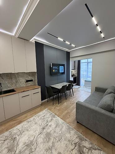 Продажа квартир: 1 комната, 47 м², Асанбай мкр Элитка, 11 этаж, Евроремонт — 5