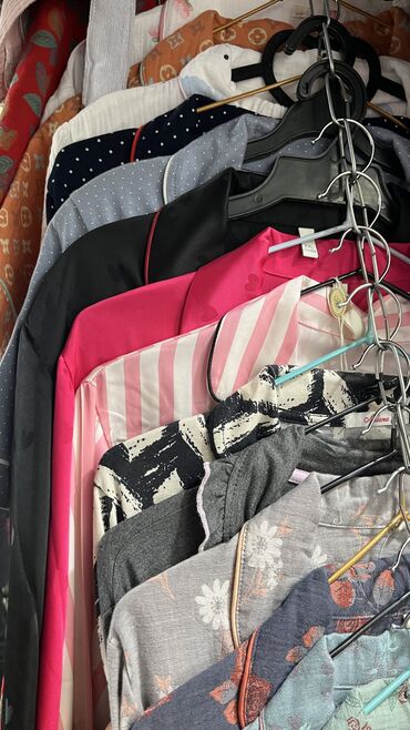 Пижамы: Стильные пижамки Размеры 42 до 60 💯 хлопок рынок Орто-Сай «Оберон» — 11