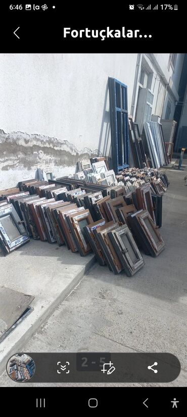 Taxta pəncərələr: Yeni Fortoçka, Еni: 40 sm, Uzunluğu: 40 sm, Ödənişli quraşdırma