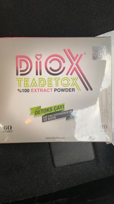 Arıqlamaq üçün vasitələr - Bakı: 🌹 OrijinalDiox tea cayimiz 1 packada 60 eded olur.1 ay gunde 2 defe