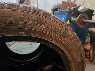 2 4 д: Комплект зимних шин 225/55 R17 97Q. Характеристики: - Размер: 225/55 — 3