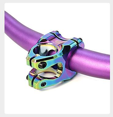 Velosiped aksesuarları: GFITTER rəngli CNC velosiped/stunt skuter boyun-boltu (handlebar stem) — 4