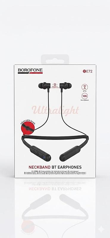 hoco eq34 plus: Беспроводные гарнитуры, Borofone, Новый, цвет - Черный — 1