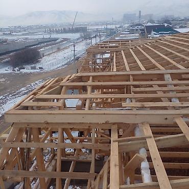 Кровля крыши: Крыша жабабыз Кровельные работы — монтаж четырехскатной (вальмовой) — 8