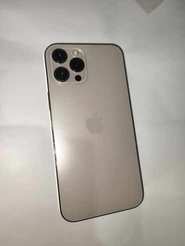 списанные телефоны за 0 руб: IPhone 12 Pro Max, Колдонулган, 256 ГБ, Алтын, 71 %