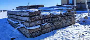 балка бетон: Срочно продаю плиты перекрытия !!!Длина 6 м ширина 80 см #Моналит