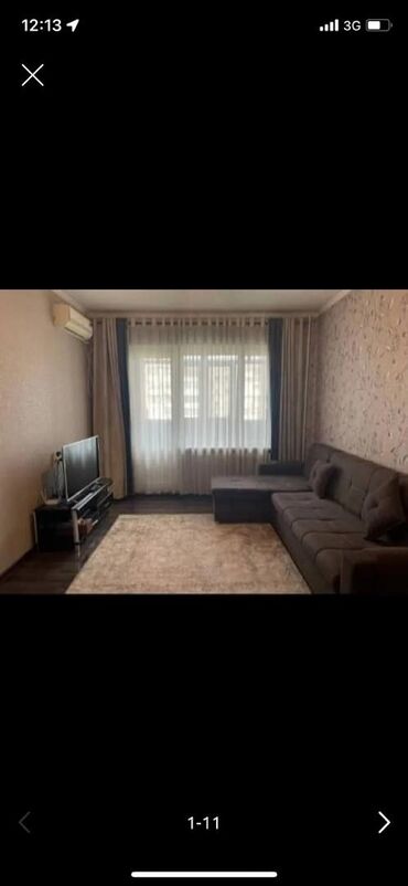 тоголок молдо фрунзе: 1 комната, 35 м², 105 серия, 5 этаж, Косметический ремонт