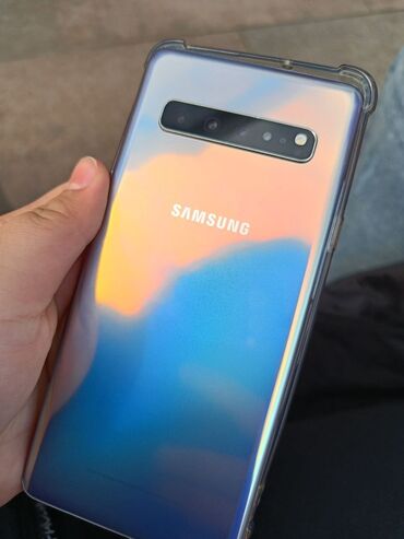 Samsung: Samsung Galaxy S10 5G, Б/у, 256 ГБ, 1 SIM, eSIM