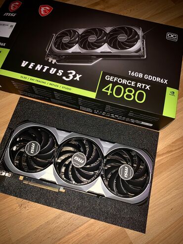 Видеокарты: Видеокарта, Б/у, MSI, GeForce RTX, 16 ГБ, Для ПК