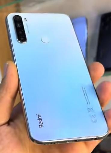 redmi pad 5 qiymeti: Redmi Note 8, 128 GB, rəng - Mavi, Barmaq izi — 1