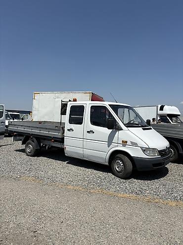 манипулятор кму: Легкий грузовик, Mercedes-Benz, Дубль, 2 т, Б/у — 1