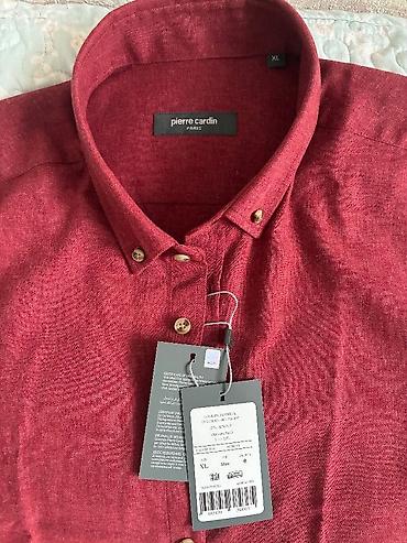 Рубашки: Мужская рубашка, XL, Pierre Cardin, Новый, Самовывоз — 8