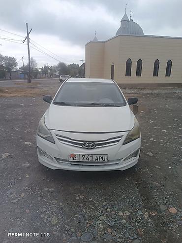 Унаа: Hyundai Solaris: 2015 г., 1.4 л, Кол менен иштөөчү, Бензин, Седан — 3