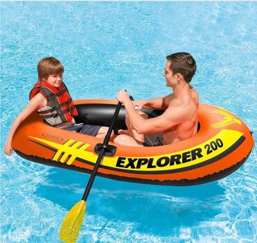 продаю удочки бишкек: Надувная лодка EXPLORER-200 на 2 человека!!!! Вам подойдет надувная