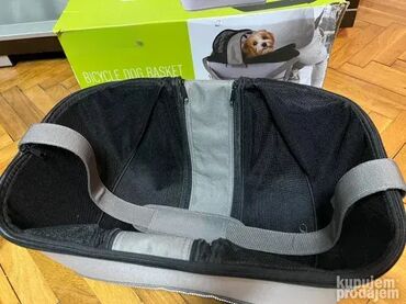 Oprema za kućne ljubimce: Biciklistički krevet za pse ZOOFARI (Bike Dog Basket). Dimenzije — 4
